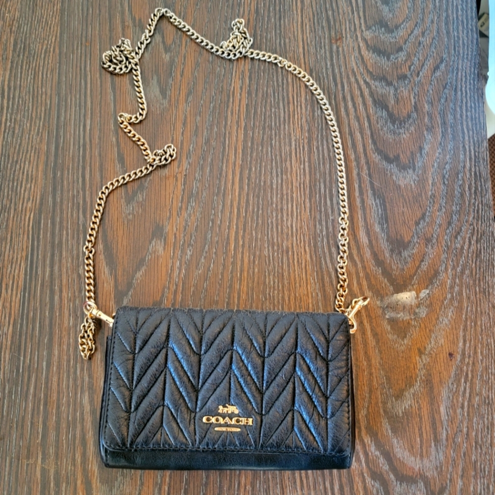 Coach purse, black